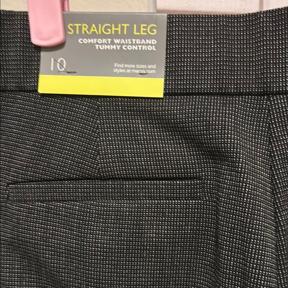 JM Collection Black Straight Leg Pants - Picture 4 of 7